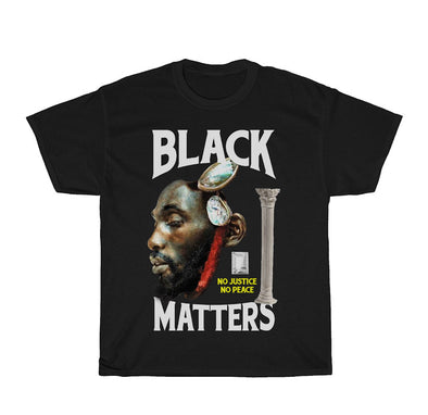 Black Lives Matter No Justice No Peace Vintage Tshirt