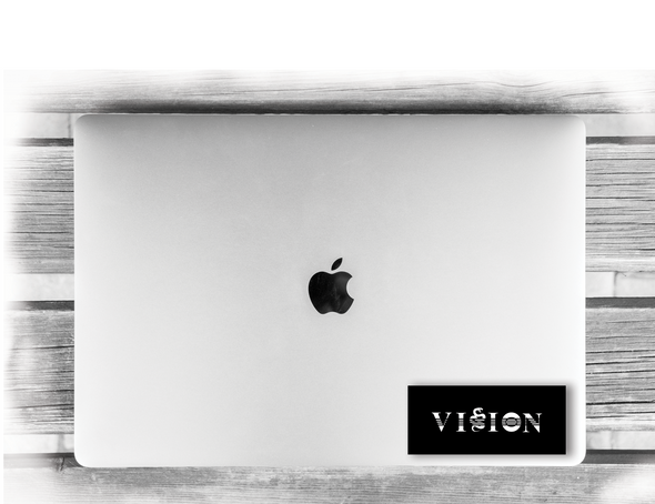 Vision Logo Bumper Sticker Vinyl Decal 6"x3"